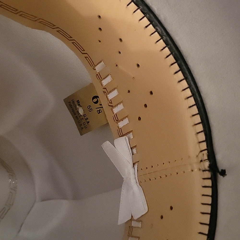 200X Beaver Bailey hat cream 6 7/8 - Picture 8 of 10